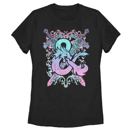 Dungeons and Dragons - Pastel Logo - T-Shirt Apparel Fifth Sun