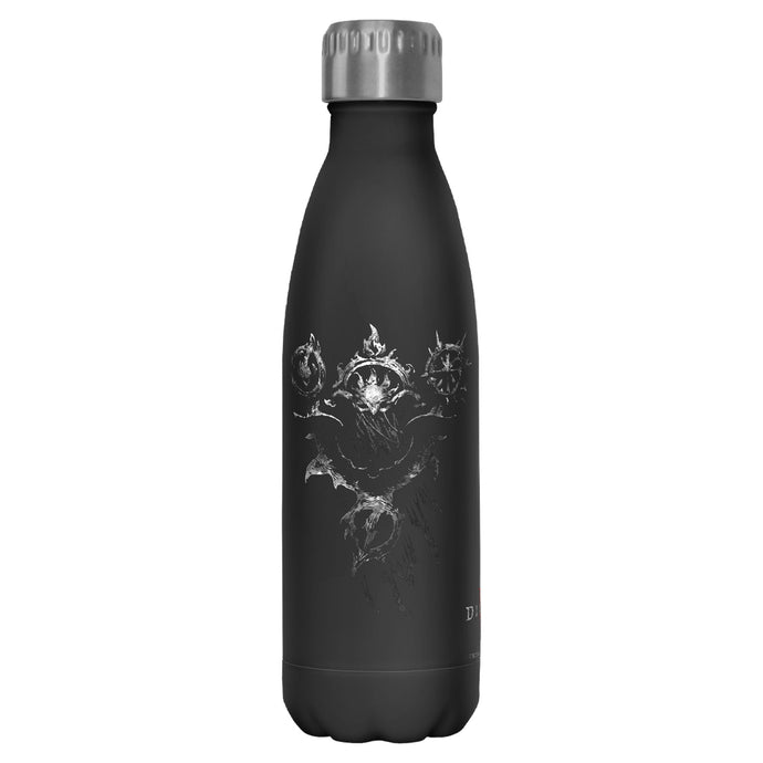 Dungeons and Dragons - Sorcerer Sigil - Black 17 oz Stainless Steel Bottle Homewares Fifth Sun