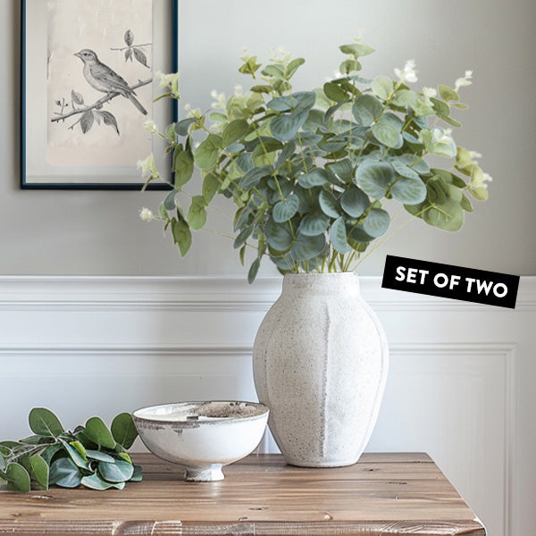 Faux Eucalyptus Plant, Set of 2 Whats trending CT