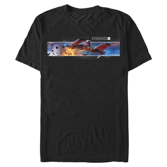 Everspace 2 - Stripe Ship - T-Shirt Apparel Fifth Sun / ROCKFISH Games