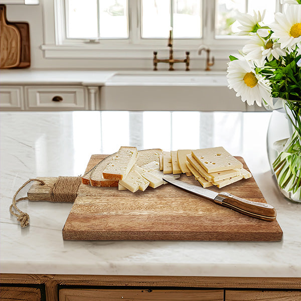 Large Wood Cutting Board with Hanging Loop Whats trending TP