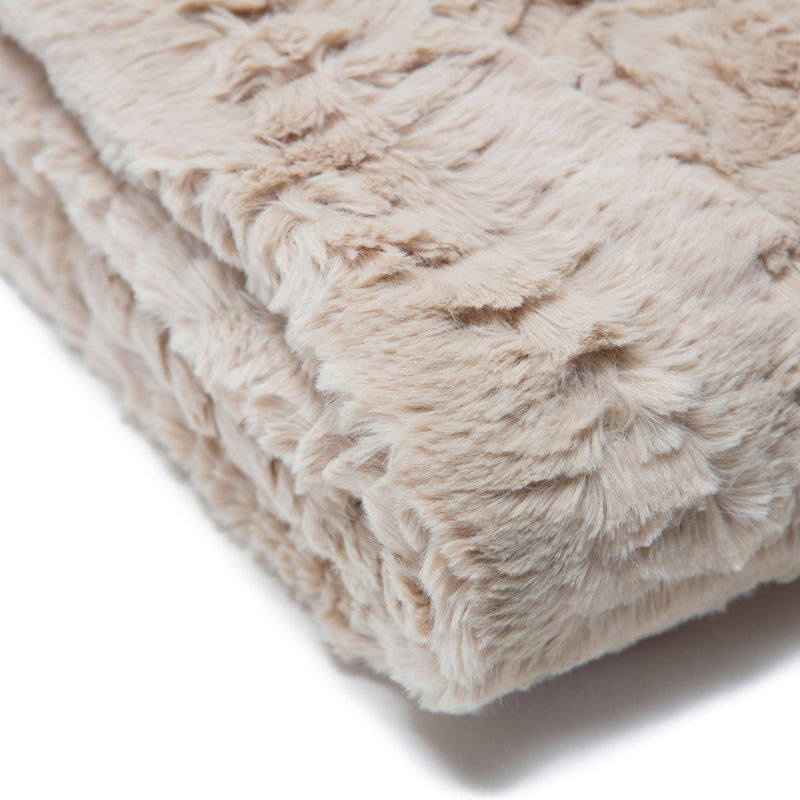 Load image into Gallery viewer, Modern Textured Faux Fur Throw Blanket Collective Chanasya
