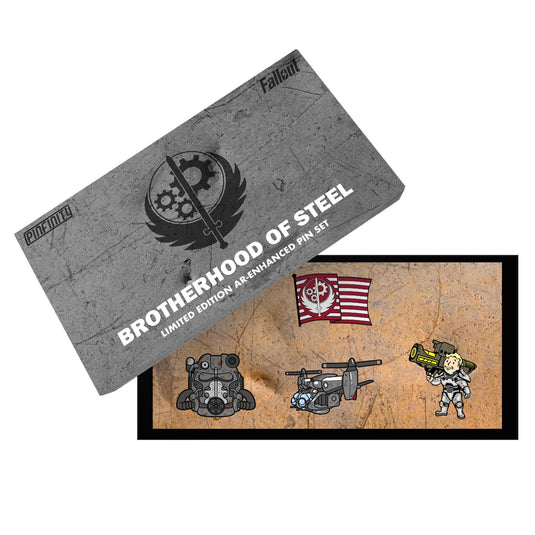 Fallout - Brotherhood of Steel Pinfinity Box Set Accessories Pinfinity