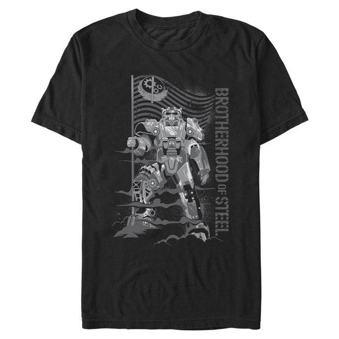 Fallout - Brotherhood of Steel - T-Shirt Apparel Fifth Sun / Difuzed