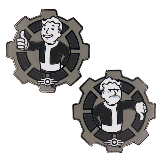 Fallout - Decision Coin Black and White - Replica Collectibles Fanattik