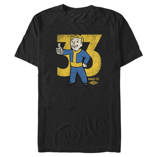 Fallout - Vault Boy 33 - T-Shirt Apparel Fifth Sun / Difuzed