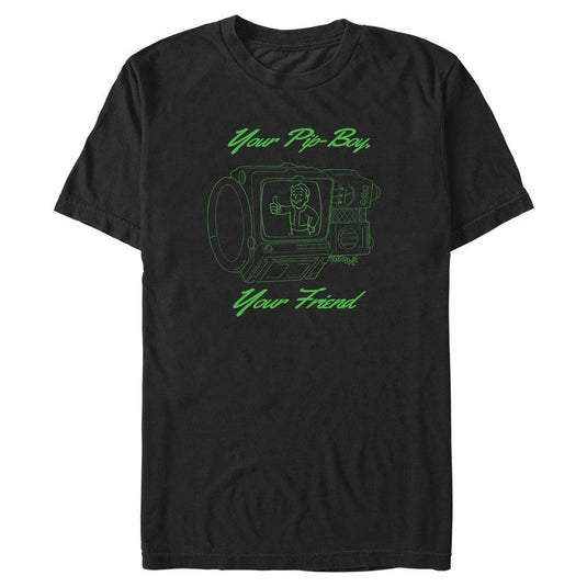 Fallout - Your Pip-Boy Your Friend - T-Shirt Apparel Fifth Sun / Difuzed