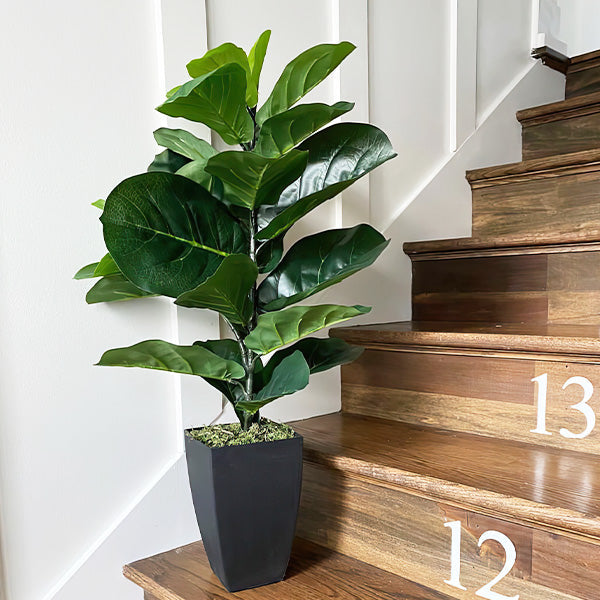 Potted Faux Fiddle Leaf Fig Tree Whats trending ABH