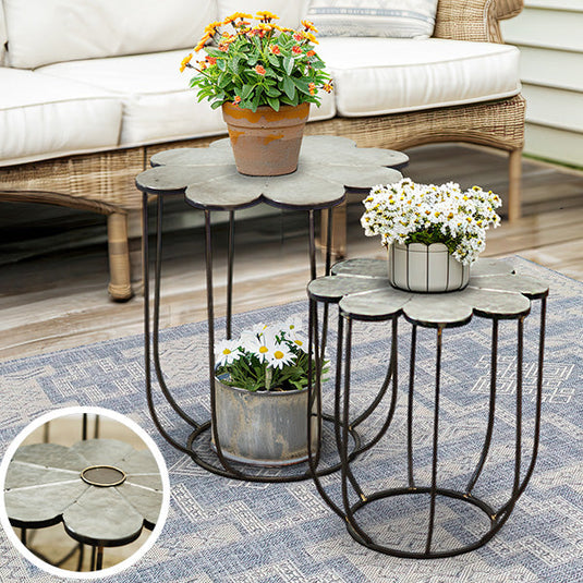 Daisy Flower Pot Stands, Set of Two Whats trending VIP