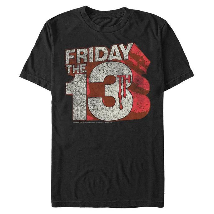 Friday the 13th - 13 Logo - T-Shirt Apparel Fifth Sun