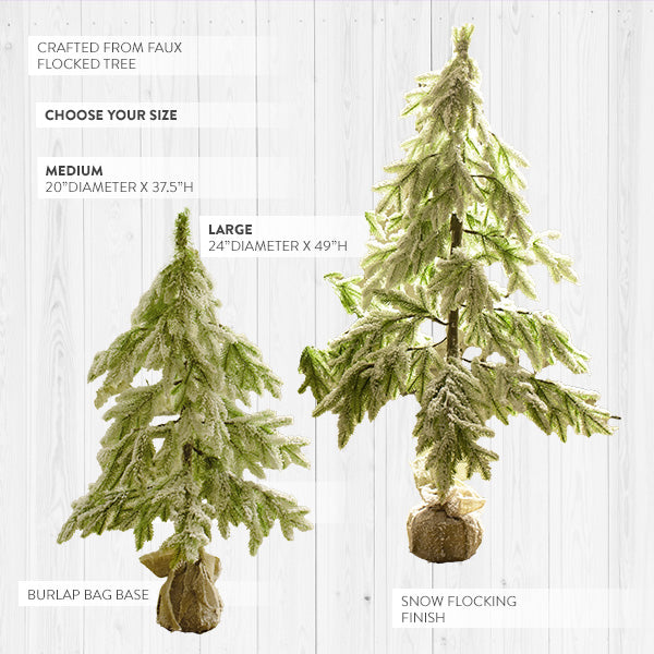 Load image into Gallery viewer, Frosted Christmas Tree, Choose Your Size Whats trending KAL
