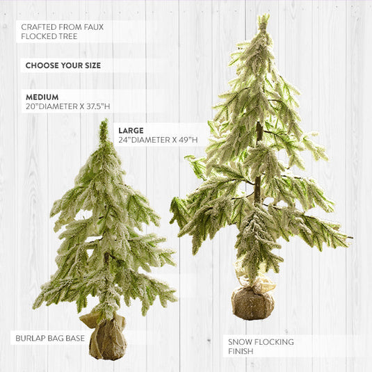 Frosted Christmas Tree, Choose Your Size Whats trending KAL