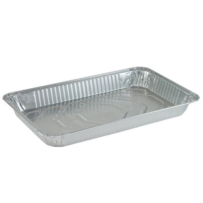 Disposable Aluminum Full Size Medium/Shallow Pans Food Storage & Serving VeZee