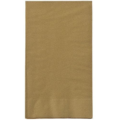 Gold Guest Towels Napkins Party Dimensions