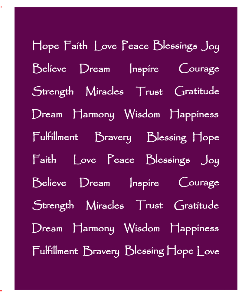 Load image into Gallery viewer, Harmony Inspirational Words Throw Blanket Collective Chanasya
