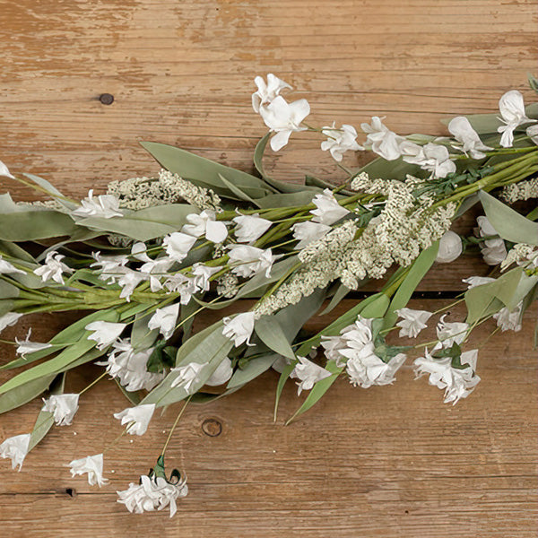 Load image into Gallery viewer, 60 Inch White Daisy Spring Garland, Choose Your Color Whats trending RH
