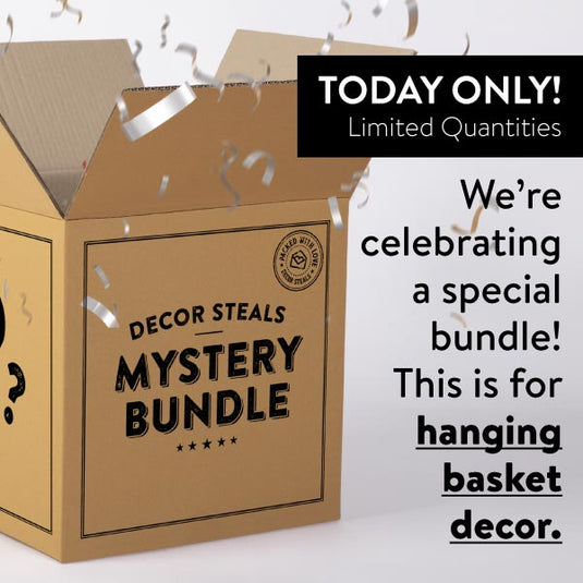 On your mark, get set, GO! HANGING BASKET DECOR Mystery Bundle General ABH