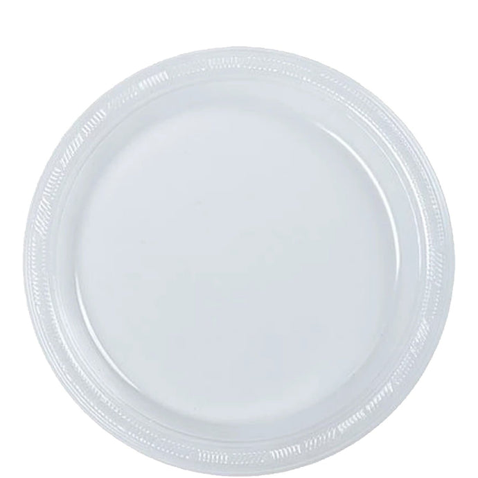 Hanna K. Signature Clear Heavyweight Plastic Plates 9