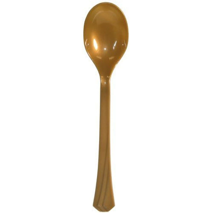 Hanna K. Signature Heavyweight Plastic Soupspoon Gold Cutlery Hanna K Signature