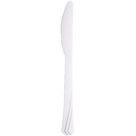 *WHOLESALE* Hanna K. Signature Heavyweight Pearl Plastic Knife-1224CT Cutlery Hanna K Signature