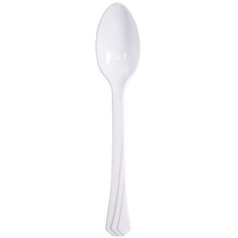 Load image into Gallery viewer, *WHOLESALE* Hanna K. Signature Heavyweight Pearl Plastic Teaspoon-1224CT Cutlery Hanna K Signature
