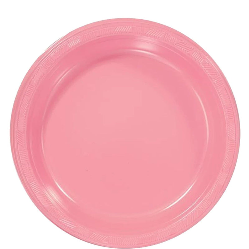 Load image into Gallery viewer, Hanna K. Signature Plastic Plates Pink 9&quot; Disposable Plates Hanna K
