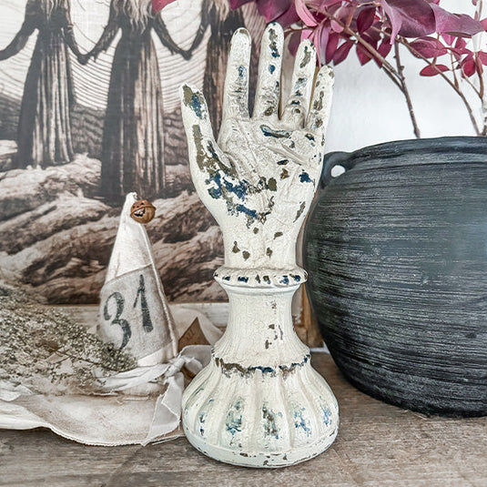 Haunted Distressed Hand Statue Sale ABH