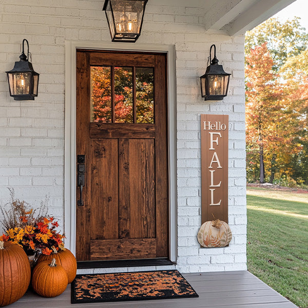 Hello Fall Porch Sign General TP