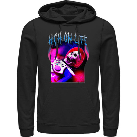 High On Life - Heavy Metal - Pullover Hoodie Apparel Fifth Sun