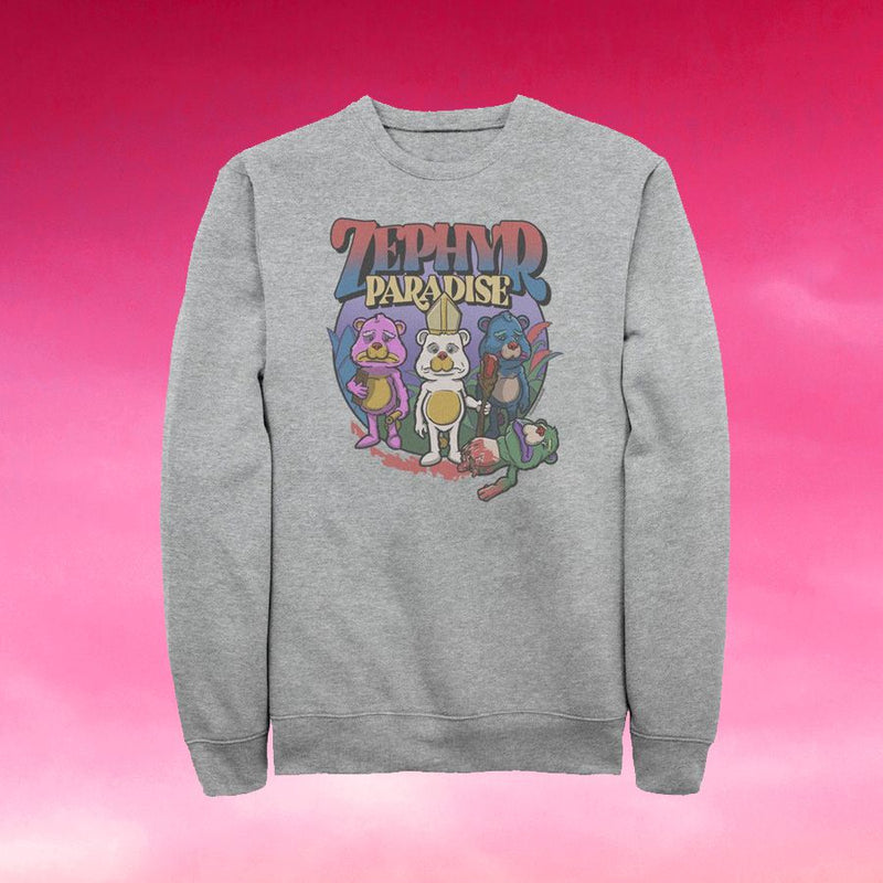 Load image into Gallery viewer, High On Life - Zephyr Paradise - Crewneck Sweatshirt Apparel Fifth Sun
