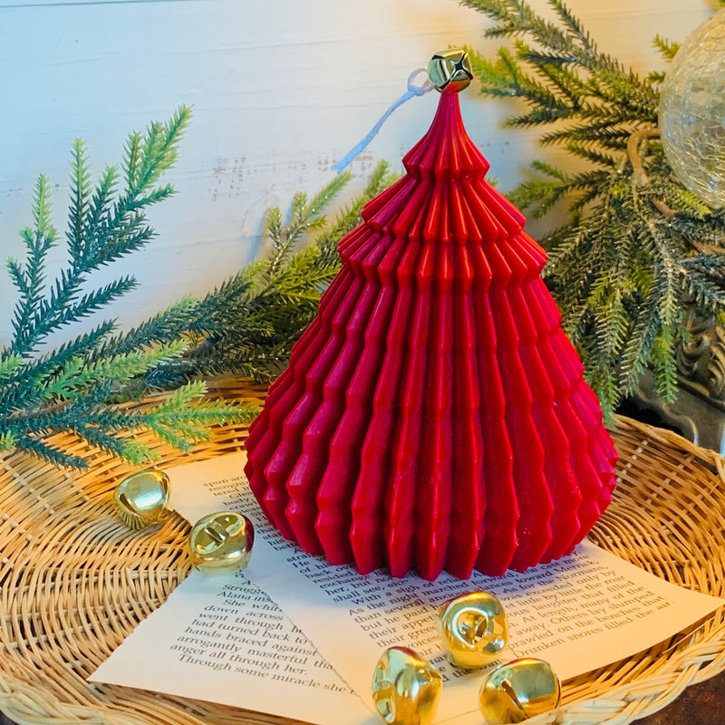 Load image into Gallery viewer, Origami Christmas Tree Collective Believe Candle Co.
