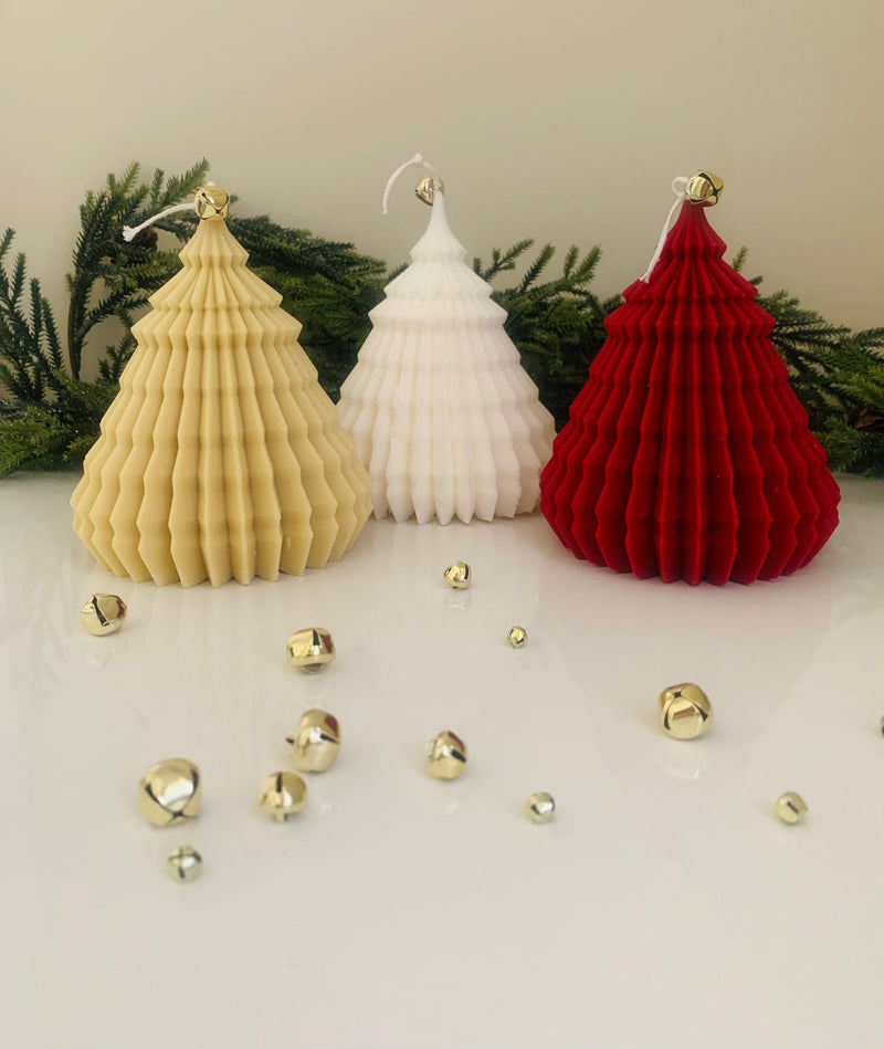 Load image into Gallery viewer, Origami Christmas Tree Collective Believe Candle Co.
