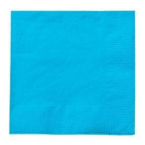 99¢ Island Blue Beverage Napkins 24 count Party Dimensions