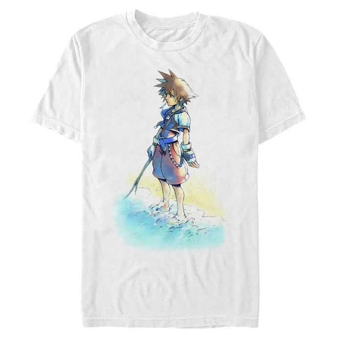 Kingdom Hearts - Sora and the Waves - T-Shirt Apparel Fifth Sun