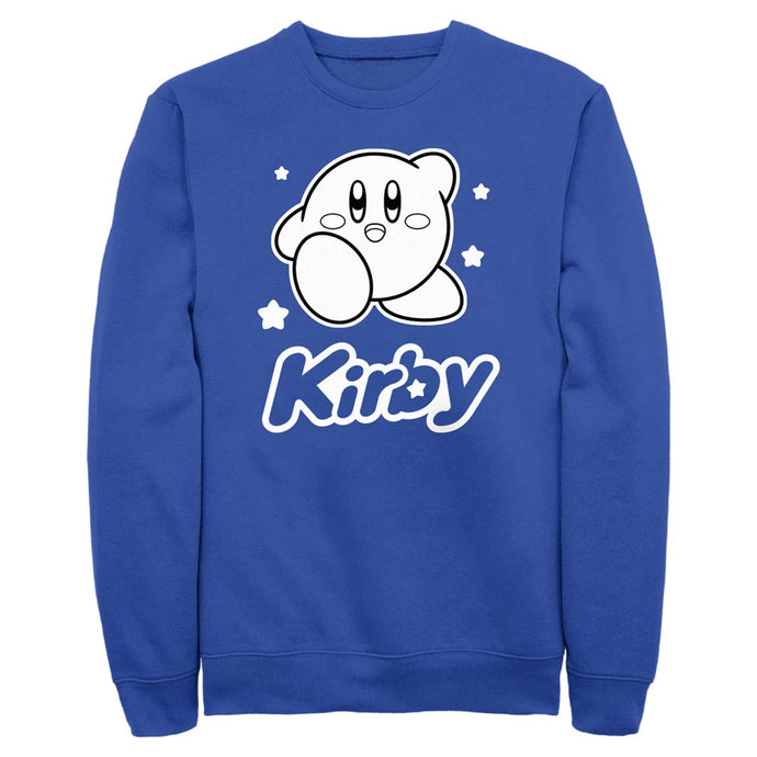 Kirby - Monochrome - Crewneck Sweatshirt Apparel Fifth Sun