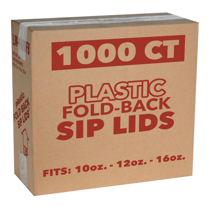 *WHOLESALE* Disposable - Lids for 10/12/16oz. Poly-Paper Hot/Cold Cups | 1000 ct. Paper Cups VeZee