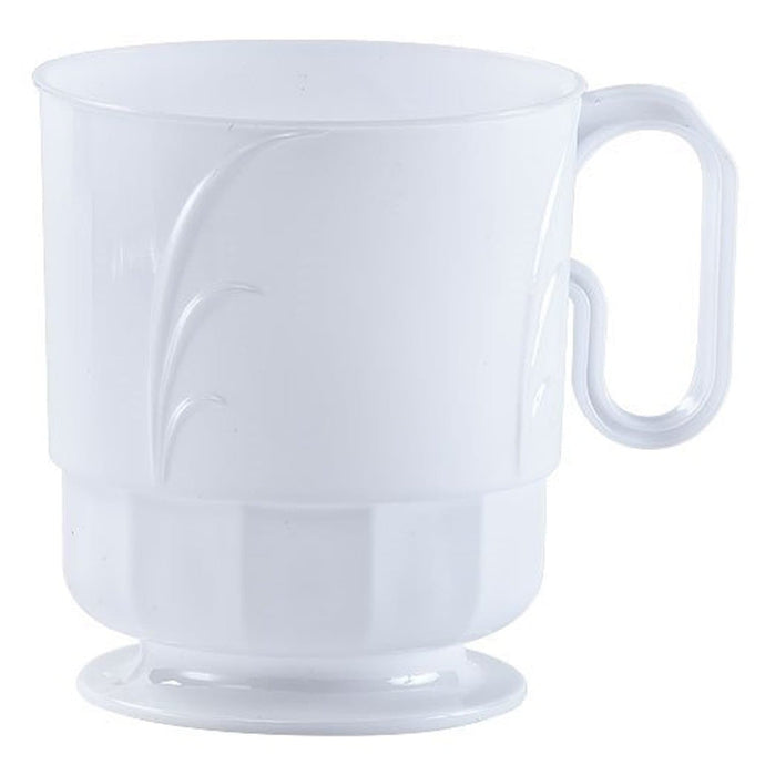 Lillian Tablesettings Elegance Coffee Mug Pearl 8 oz Tablesettings Lillian