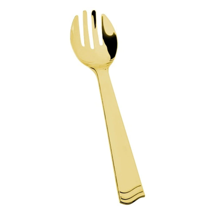 Lillian Tablesetting Polished Plastic Serving forks Gold 10