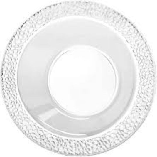 Lillian Tablesettings Pebbled Plastic Bowl Clear 14 oz Tablesettings Lillian