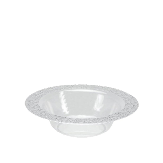 Lillian Tablesettings Pebbled Plastic Bowl Clear 5 oz Tablesettings Lillian