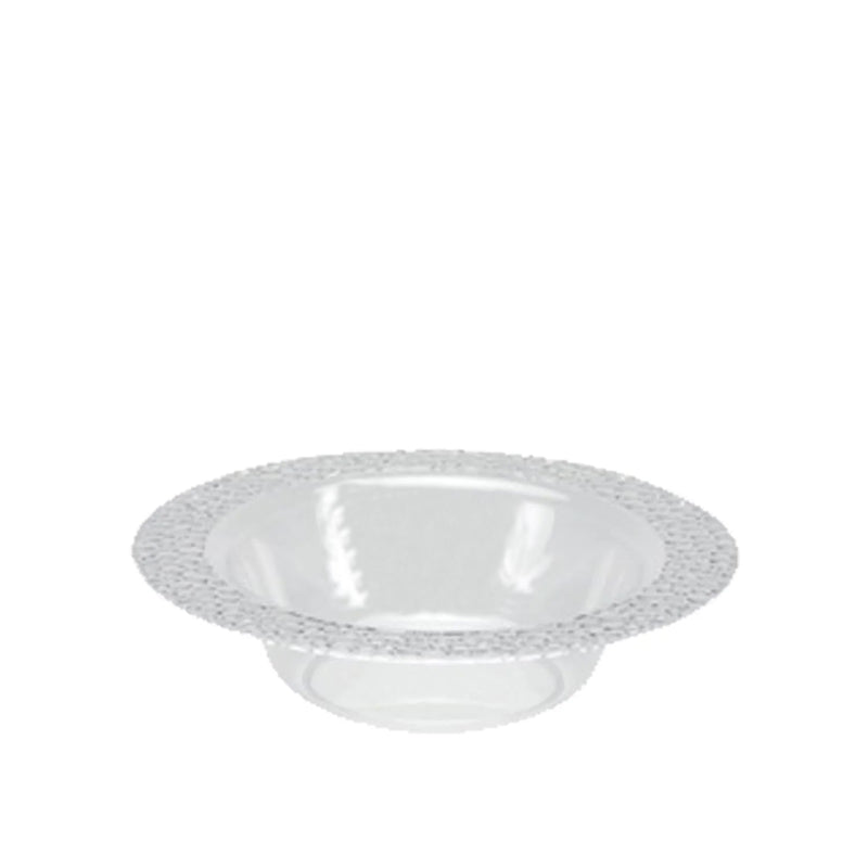 Load image into Gallery viewer, Lillian Tablesettings Pebbled Plastic Bowl Clear 5 oz Tablesettings Lillian
