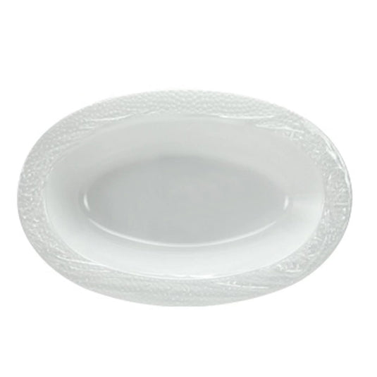 Lillian Tablesettings Pebbled Oval Bowl Pearl 15 oz Tablesettings Lillian