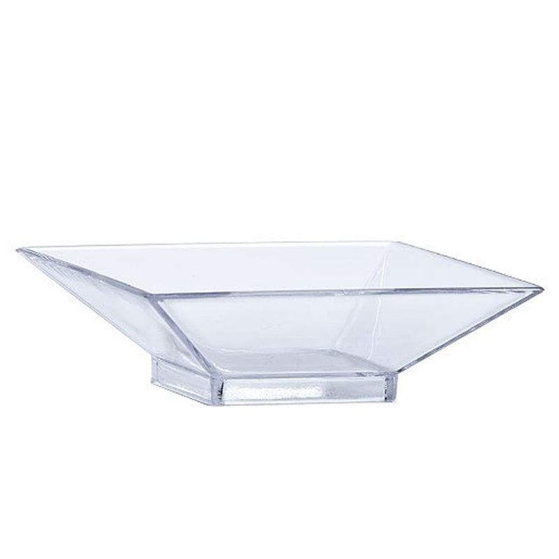 Load image into Gallery viewer, Lillian Mini Plastic Square Serving Dish Clear dishes Serverware Lillian
