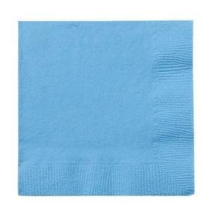 99¢ Light Blue Beverage Napkins 24 count Party Dimensions