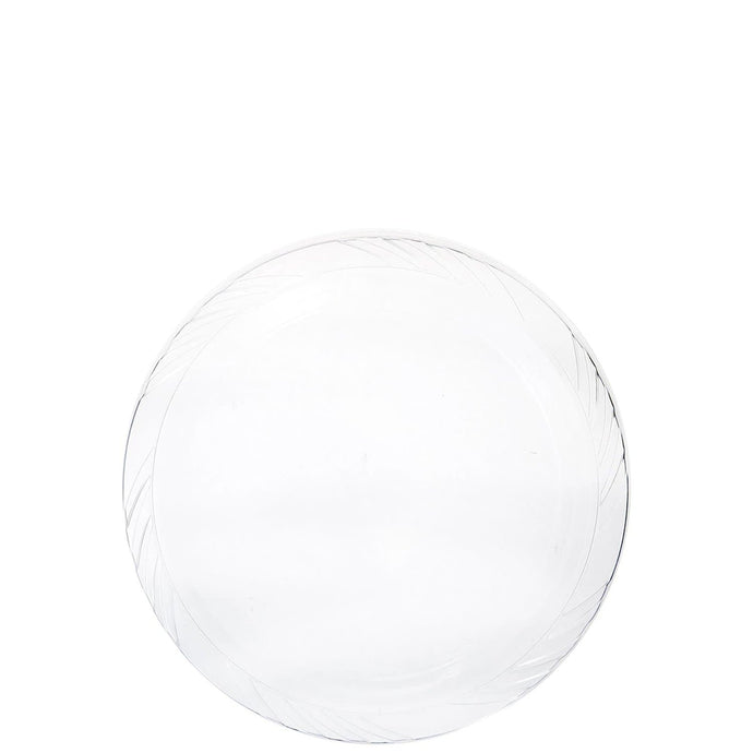 Lightweight Plastic Plates frosty Clear 6