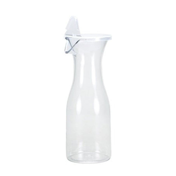 Lillian Carafe Juice Jar Beverage Decanter Acrylic 20 oz Serverware Lillian