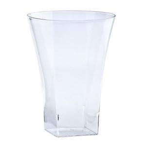 Lillian Plastic Flared Square Tumblers HEAVY QUALITY 10 oz Tumblers Lillian