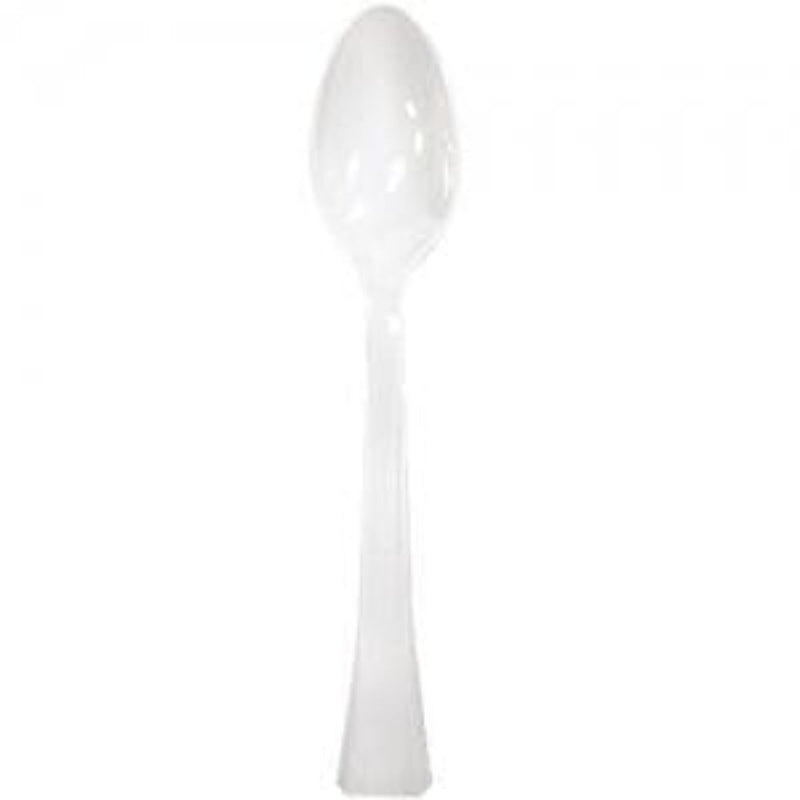 Load image into Gallery viewer, Lillian Tablesettings Extra Strong Quality Pearl Premium Plastic Teaspoons Cutlery Lillian
