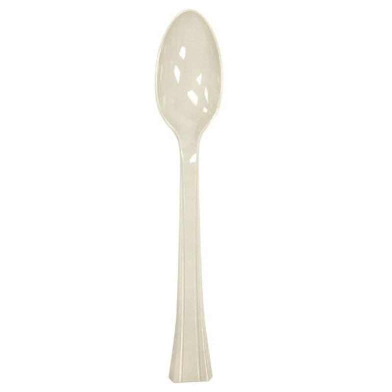 Load image into Gallery viewer, Lillian Tablesettings Extra Strong Quality Premium Plastic Teaspoon Sahara Cutlery Lillian
