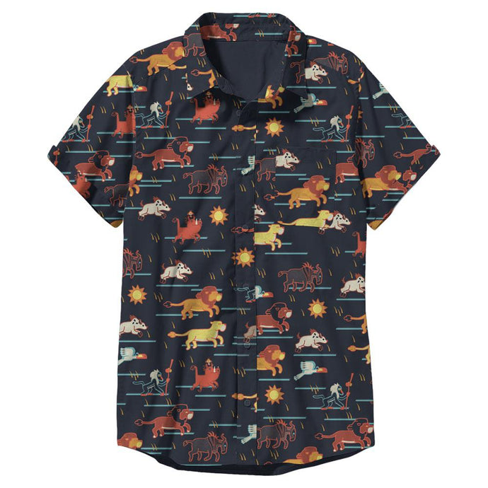 Lion King - Stampeded - Button Down Apparel Fifth Sun